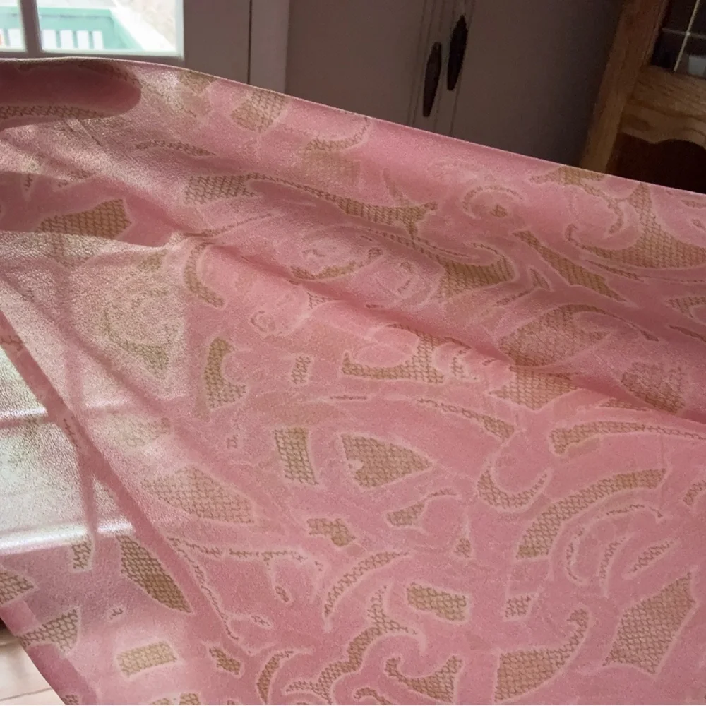 Soft Surroundings Light and Airy Pink Maxi Skirt, XLT - Picture 6 of 12